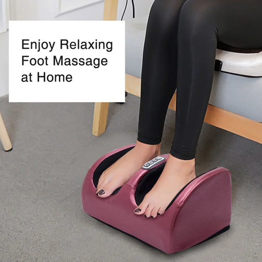 Massageur de pieds électrique chauffant – Shiatsu avec compression et rouleaux