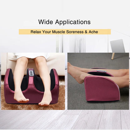 Massageur de pieds électrique chauffant – Shiatsu avec compression et rouleaux