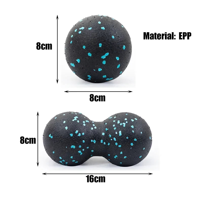 Boule de Massage Double en EPP – Soulagez vos tensions musculaires naturellement