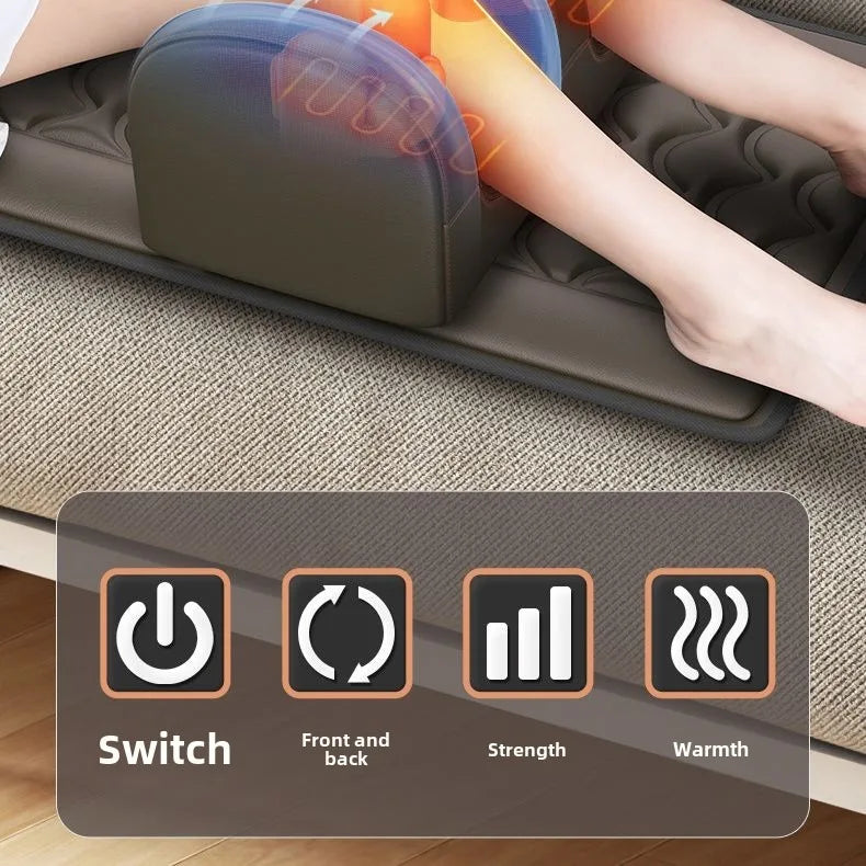 Matelas de massage électrique multifonction – traction lombaire, airbags et chaleur