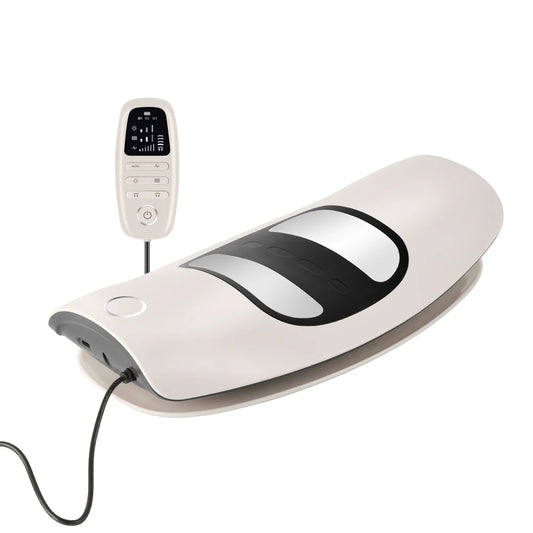 Appareil de traction lombaire électrique – coussin gonflable avec vibration et chaleur