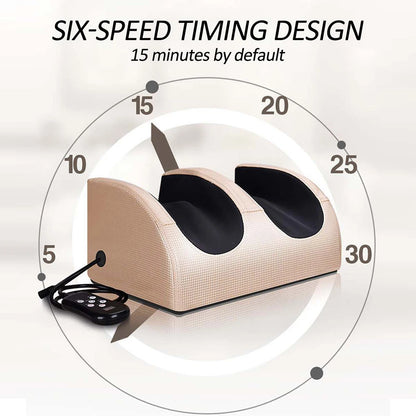 Massageur de pieds électrique chauffant – Shiatsu avec compression et rouleaux
