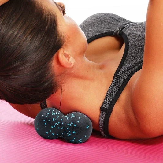Boule de Massage Double en EPP – Soulagez vos tensions musculaires naturellement