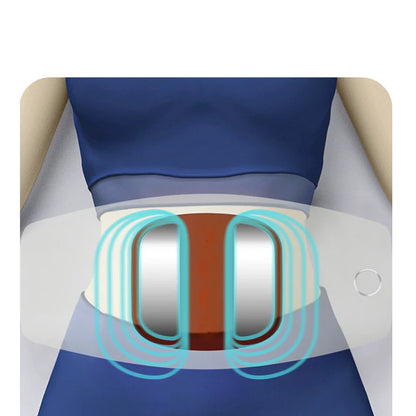 Appareil de traction lombaire électrique – coussin gonflable avec vibration et chaleur
