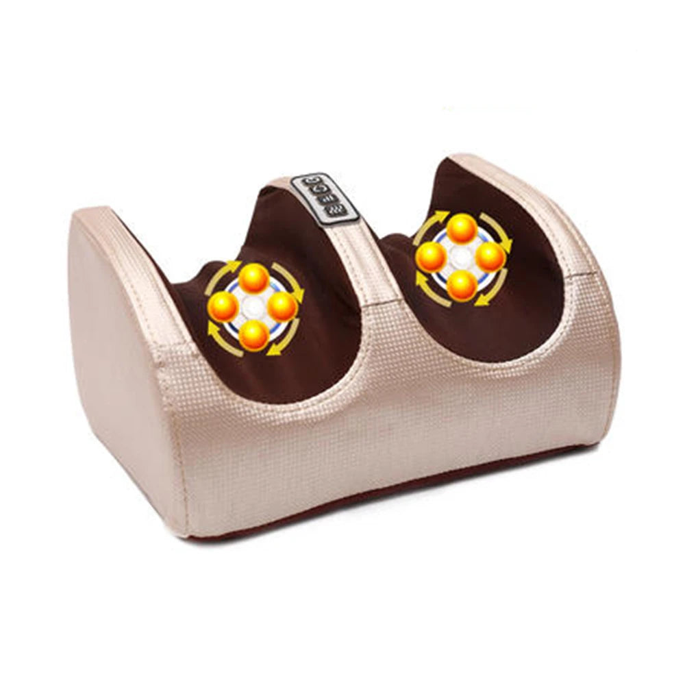 Massageur de pieds électrique chauffant – Shiatsu avec compression et rouleaux