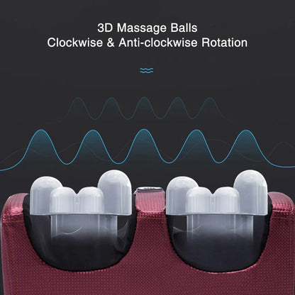 Massageur de pieds électrique chauffant – Shiatsu avec compression et rouleaux